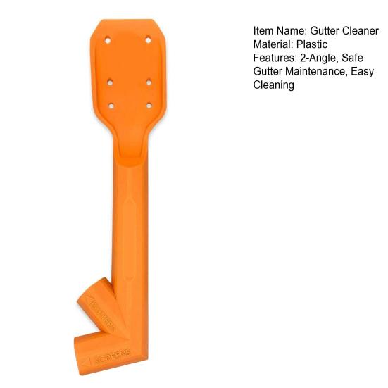 Gutter Cleaning Tool Gutter Maintenance Scoop Clean Gutters Screens from Ground or