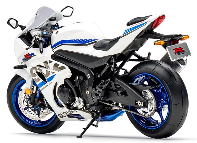 LCD MODELS Suzuki 1000R ABS White Finished Product 1/12 GSX-R (2020)