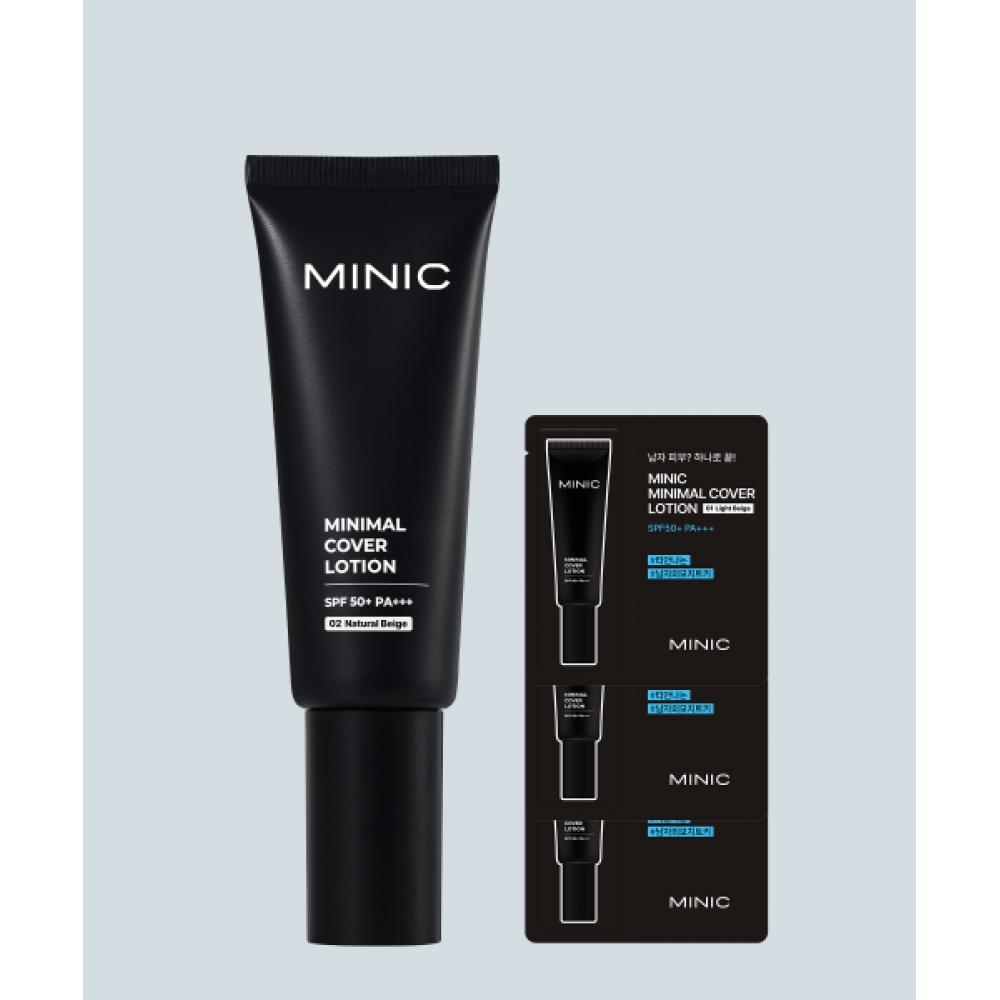 

Миниатюрный тональный крем Minic Minic Minimal Cover Lotion 40 мл 02 Натуральный бежевый X1 + Пробники тонального крема Minimal Cover Lotion №02 В подарок NONE