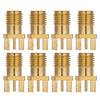 100Pcs RF Coaxial Cable Adapter Female Coax Line Connector Base Set Kit for PCB Module