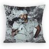 The WWeeknd XO Singer Pillow Case Antidustmite Pillowcase Invisible Zipper Silky Short Plush Sofa Cushion Cover