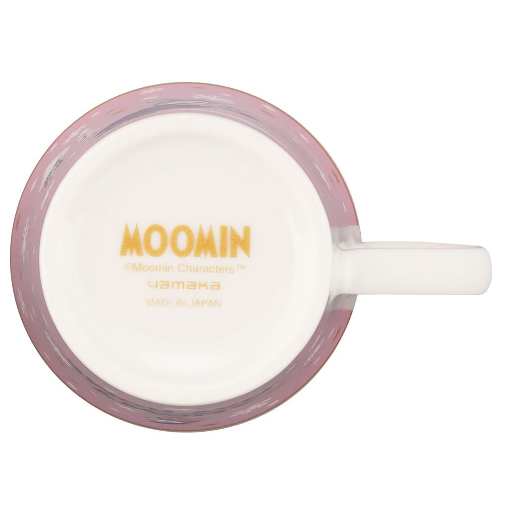 Yamaka Shoten MOOMIN Snowy Way Home Mug, 300ml, Diameter: Approx. 9x9cm, Little My, Pink, Gift for Women, Birthday, Tableware, MM12002-11