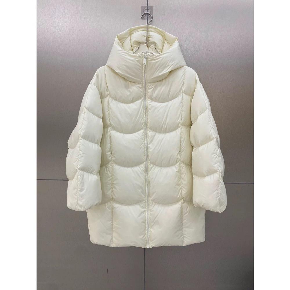 Pikowana odzież Damska Zimowa Nowa Średniej długości Mała Pogrubiona Leniwa Pikowana Kurtka