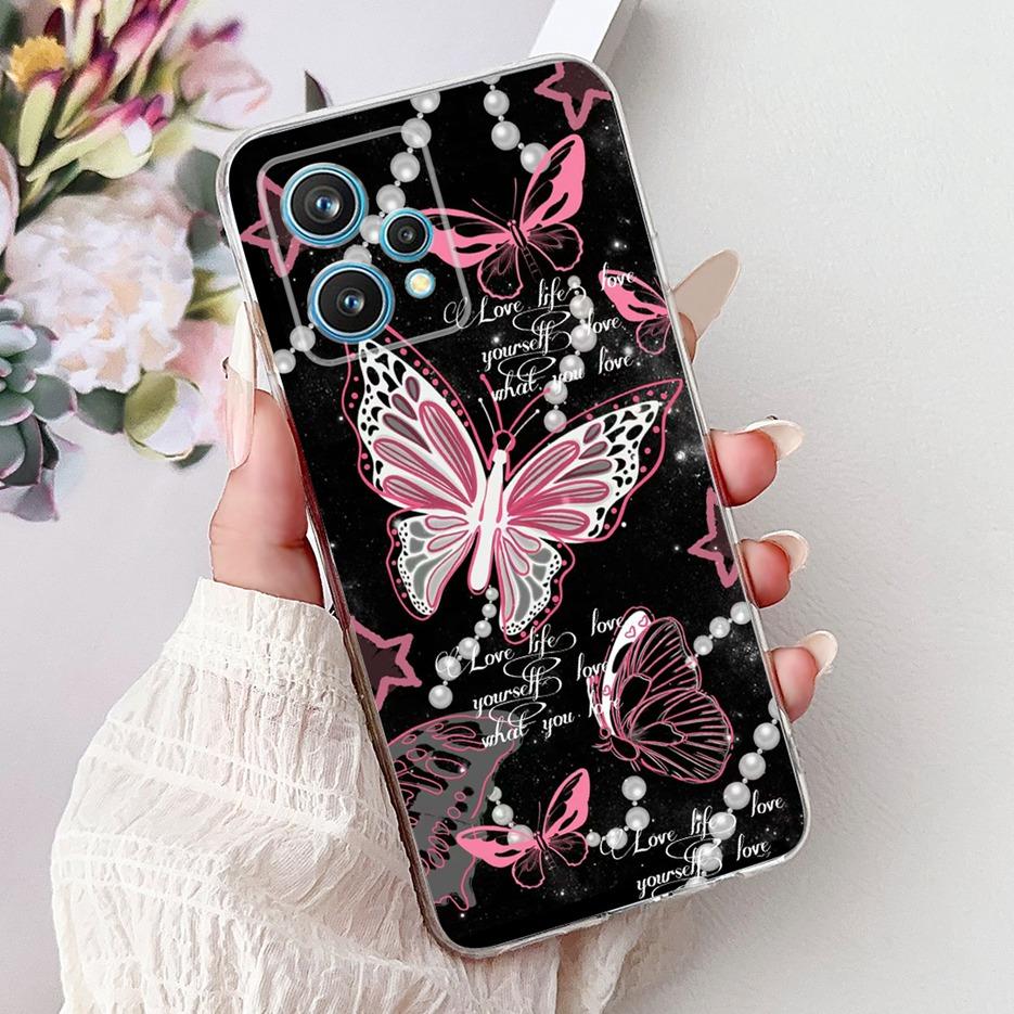 For Realme 9 Pro Plus Case RMX3392 Luxury Fashion Painted Cover Soft Slim Phone Case For Realme 9 Pro Realme9 Pro+ Fundas Bumper
