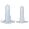 Transparent Hollow Anal Plug Set for Men's Expansion and Stimulation