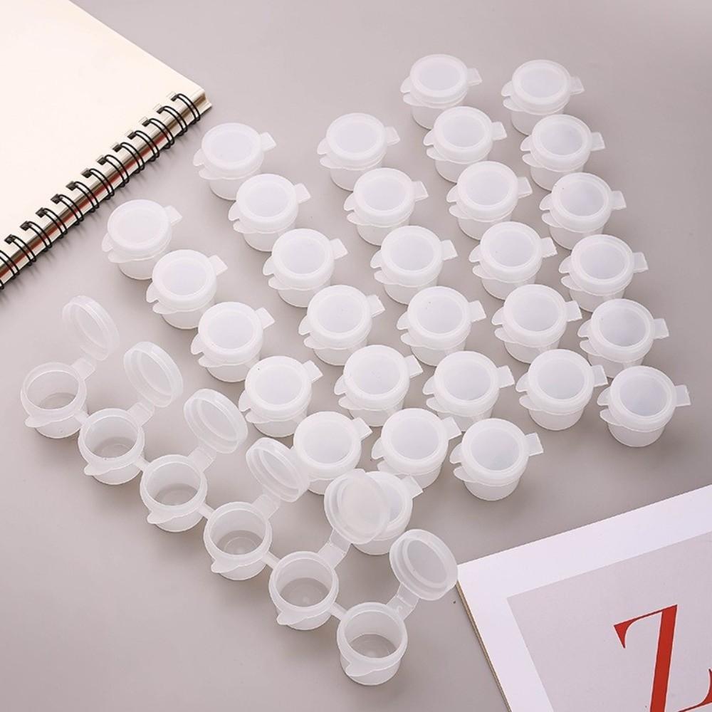 5Strips 2/3/5ml 2ml/3ml/5ml Empty Joint Pigment Box Mini Paint Container  for Paintings Art
