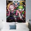 Welcome DDemon SSchool IIruma Kun Anime Tapestry Hanging Tarot Hippie Wall Rugs Dorm Wall Hanging Sheets