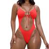 Women's One-Piece Sexy Bikini Fashion With Bra Pads No Steel Support Swimming Costume