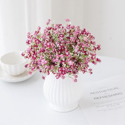 2/5pcs Artificial Flowers Gypsophila Festival Wedding Bridal Bouquets Home Garden Courtyard Diy Gift Box Decoration Centerpieces