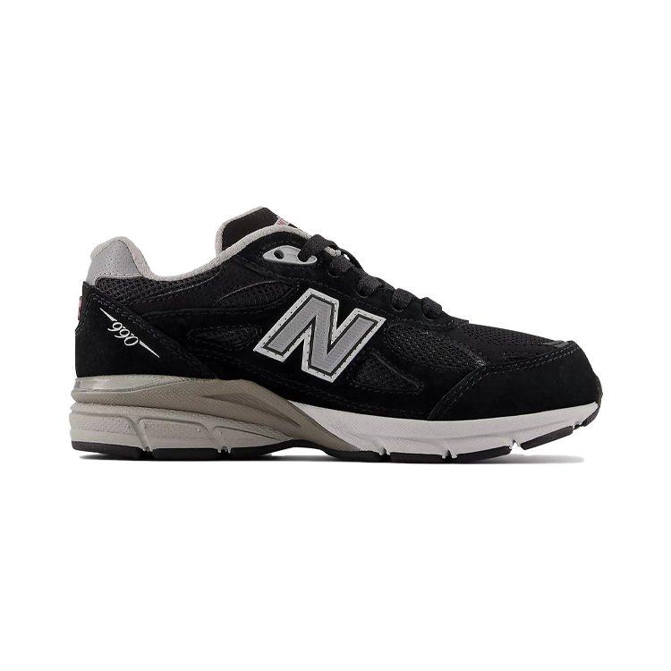 New Balance Kids 990v3 "Black/Grey" Sneakers PC990BS3