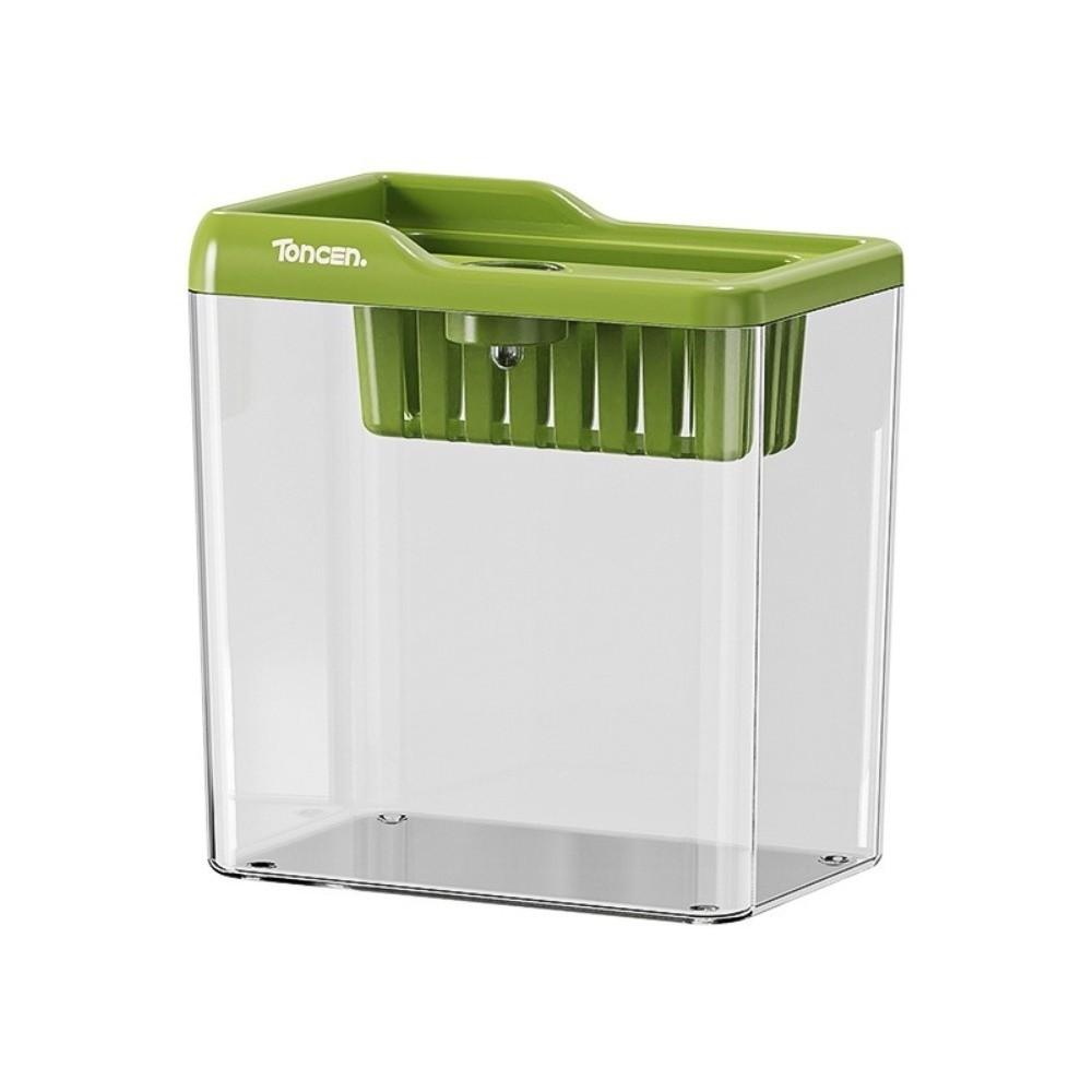 Nytt 2-i-1 Akvarium med Lokk og Lys Gjennomsiktig Fiskekar Multifunksjonell PET ABS Hydroponisk Tank Hjemmebruk