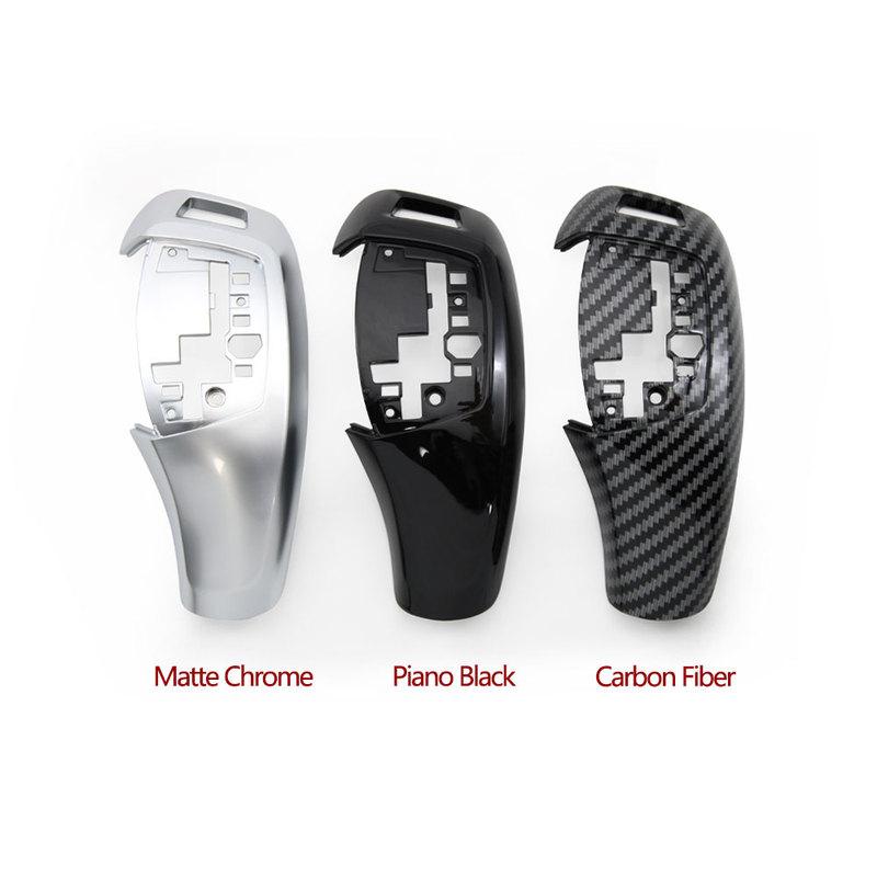 LHD RHD Car Interior Gear Shift Knob Trim Cover Auto P Parking Button Cap Replace For BMW X5 X6 F15 F16 2014-2018 61319346825