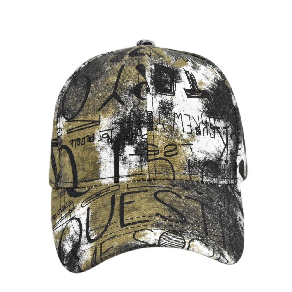 Casquette de baseball ajustable à visière avec imprimé graffiti, unisexe, style hip-hop, pour sports de plein air