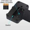 COB/ LED Clip on Cap Light Hat Light Battery Operated Light for Fishing Camping Running for Cycling Hiking and Outdoor Activities,Battery Not Included