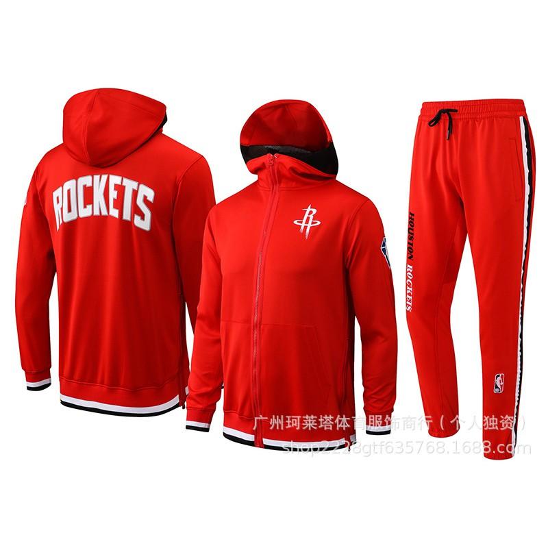 Maglia da allenamento da basket a maniche lunghe con cappuccio squadra NBA uomo Lakers Cavaliers Celtics Jazz Bulls Spurs Warriors