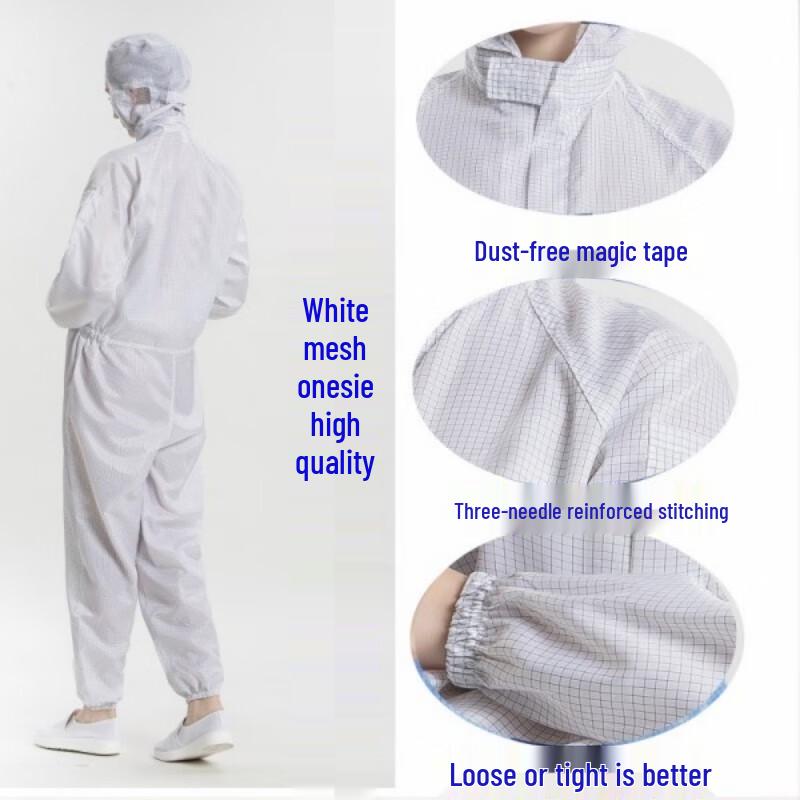 Ally Cleanroom Anti-Static One-Piece Protective Suit