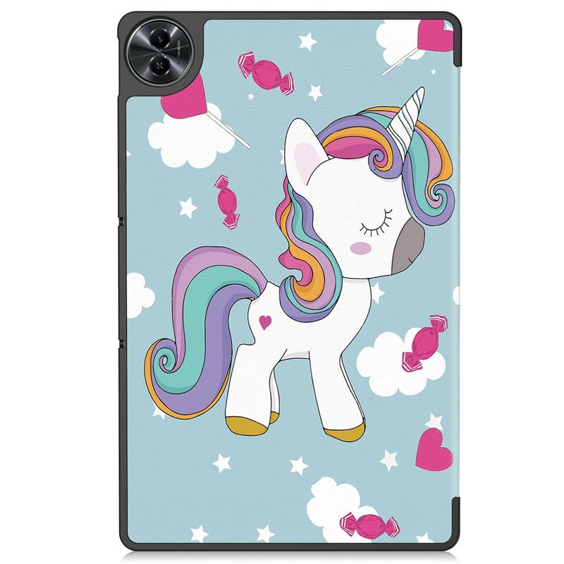 Para realme pad 2 mini caso bonito unicórnio gato pintado à prova de choque duro pc volta tablet para realme pad 2 mini 11 5 polegada capa caso