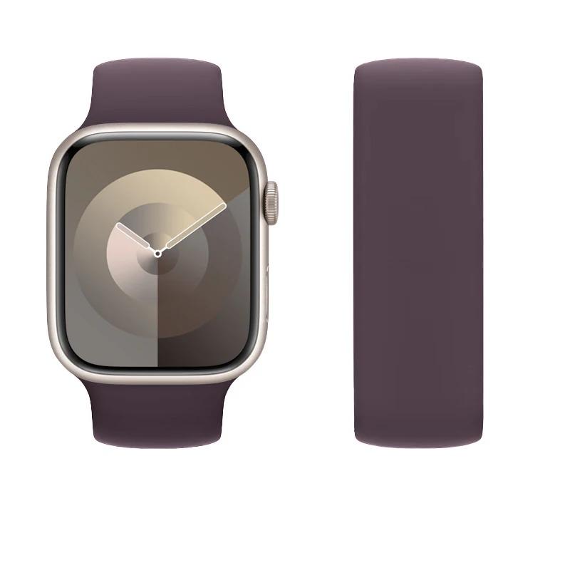 Straps for Apple Watch Band 40mm 44mm 45mm 41mm 46 mm 49mm 42mm Elastic Solo loop bracelet iWatch series 3 SE 6 7 8 9 10 ultra 2