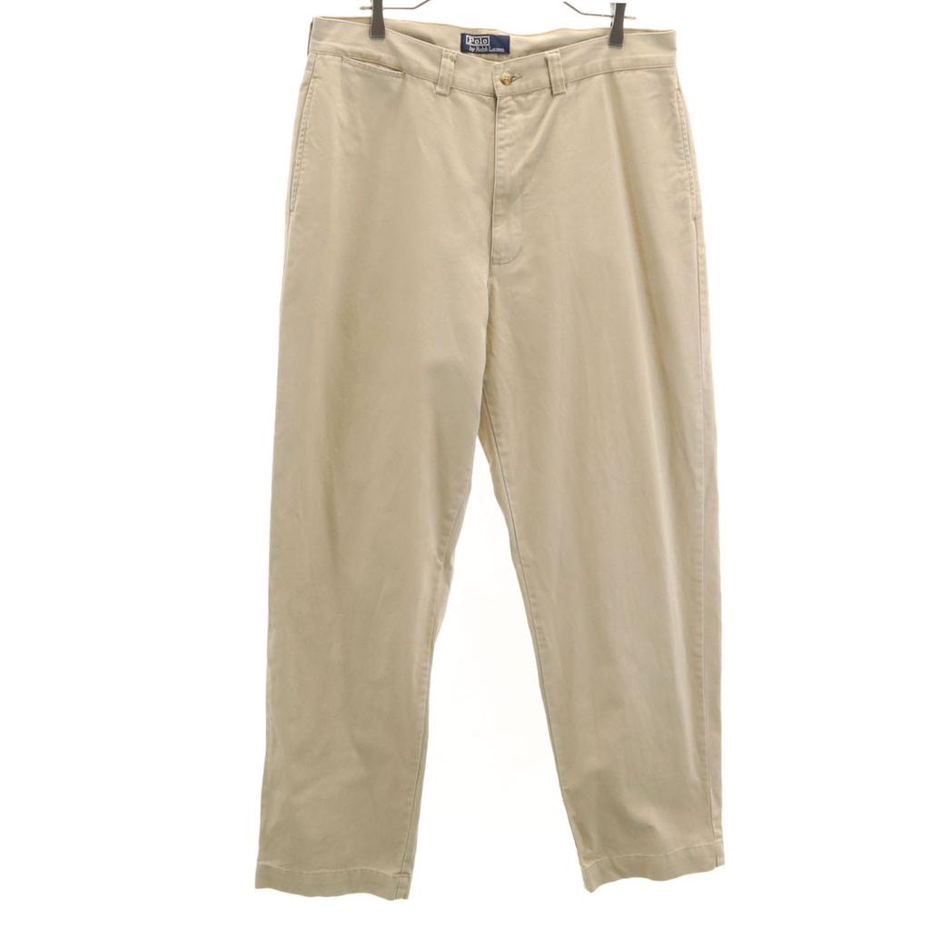 Polo Ralph Lauren 90s 00s Old Chino Pants W36 Beige Men's Used