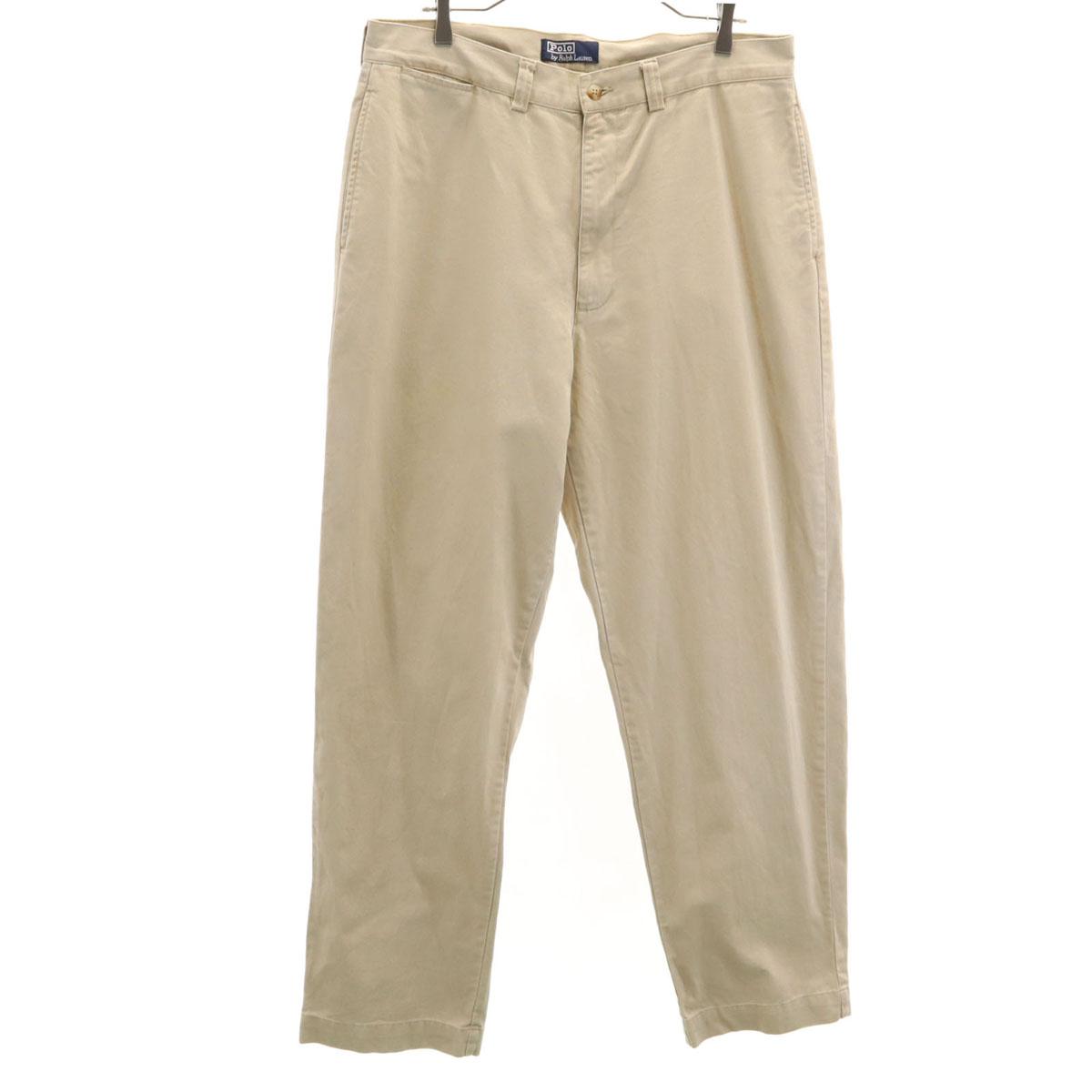 

POLO RALPH LAUREN 90s 00s Old Chino pants w36 beige Men s Used