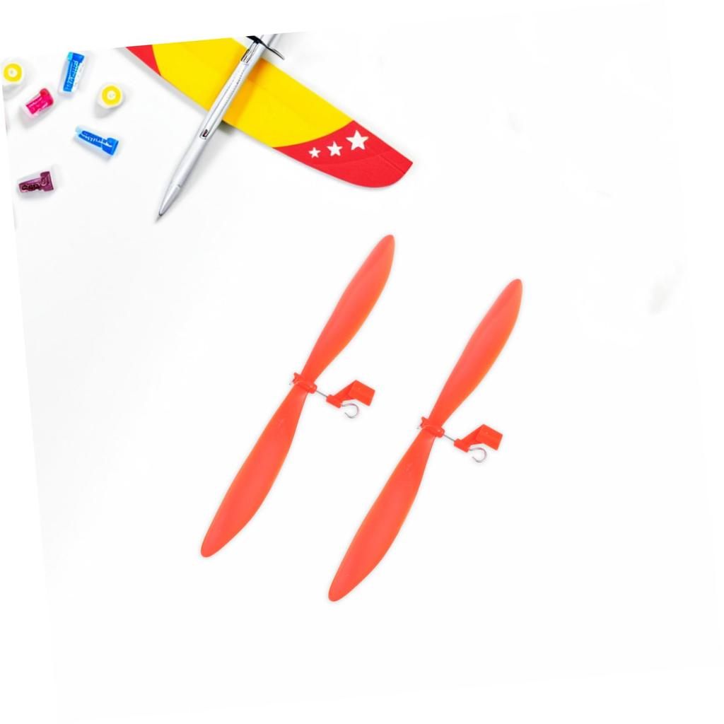 HOMSFOU Model Aircraft Set Made of Ideal for DIY Student Stable Flight Science and Model Propellers, 5-Piece - Plastic, Projects, Performance,