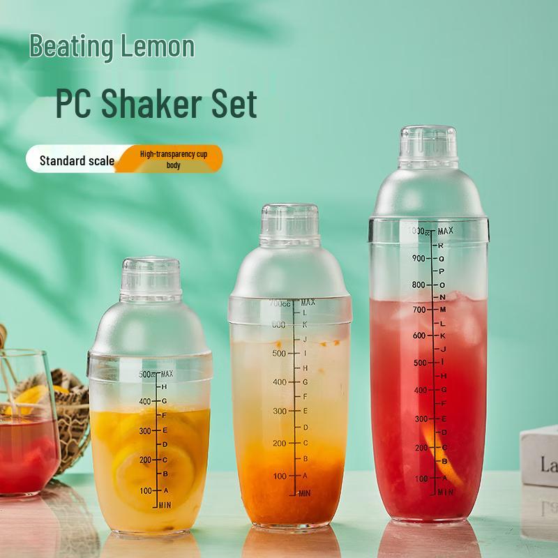 Professional 7-Piece Cocktail & Beverage Shaker Set