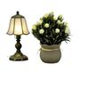 Artificial Rose and Camellia Flower Bouquets for Outdoor Home Decoration
