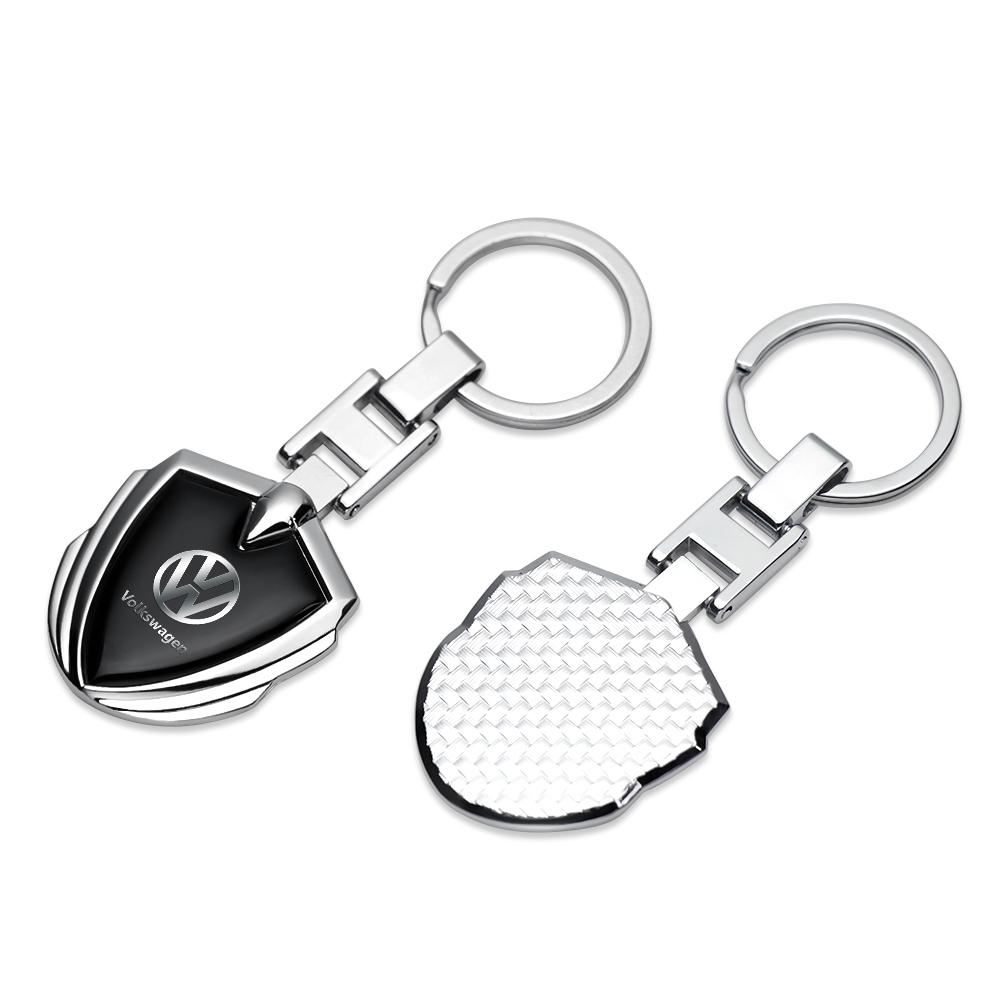 For VW Car Badges Keychain Key Chain Rings Keyring Valve Caps For VW Golf 7 5 4 Passat Tiguan Mk7 Scirocco Polo PNDF-V584 NL9