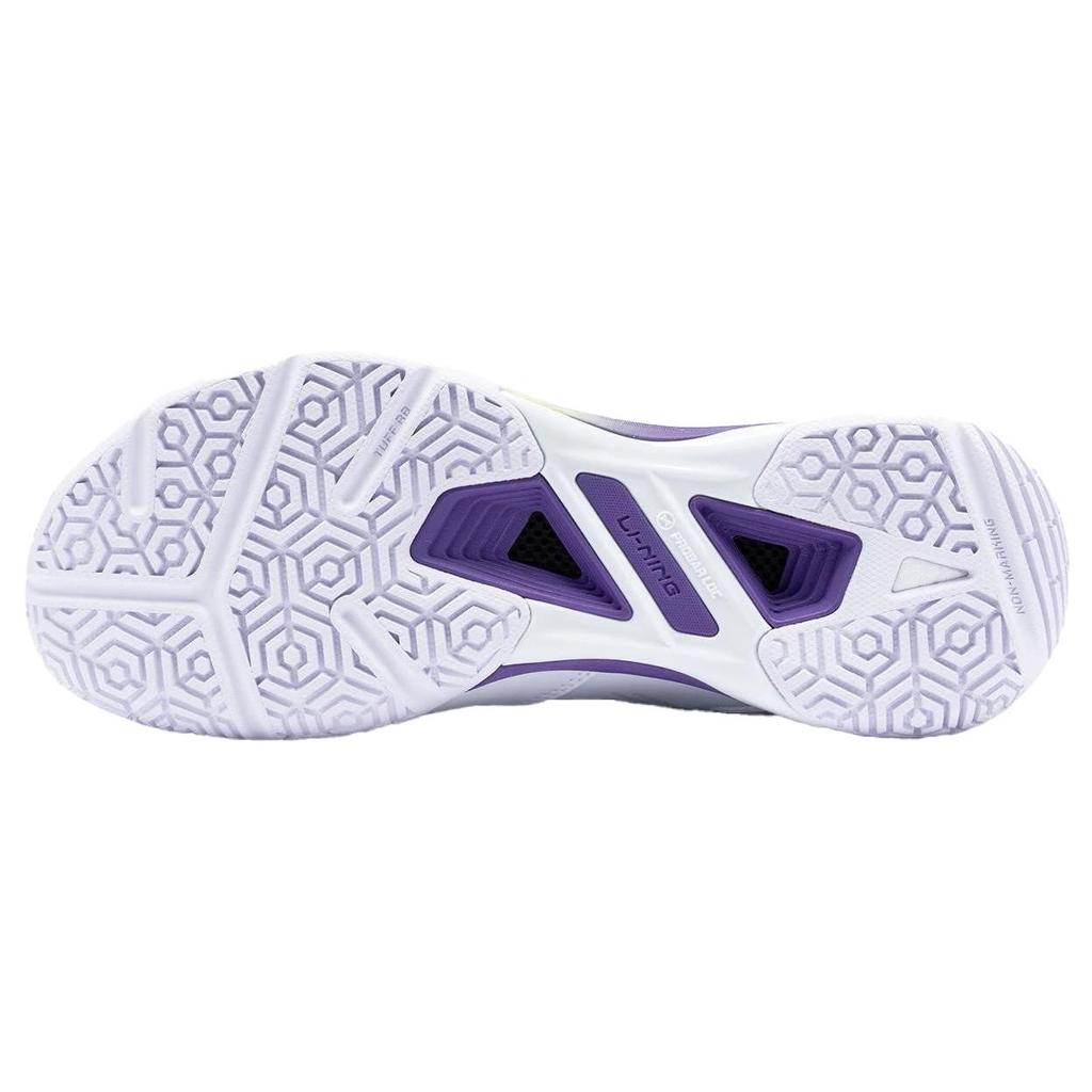Li Ning Blade Pro Shock Absorbing Wear Resistant Non Slip Low Top Badminton Shoes Unisex sneaker White AYAT005-6