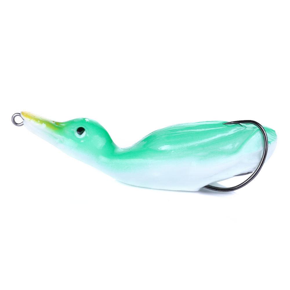 10.5cm 18.5g Duck Floating Soft Lure Shad Wobblers Silicone Fishing Lures Worm Artificial Bait