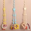 Baby Pacifier Chain Holders Anti-drop Rope Chain Silicone Teething Clips Baby Teether Toy Soother Pacifier Strap
