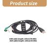 Automotive Accessories Replacement AUX in USB Switch with USB Wire and AUX Cable Adapter for Car Stereo for E60