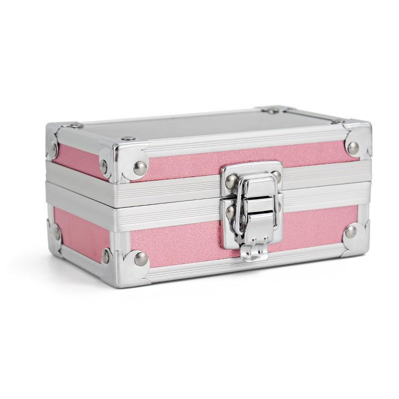 

Алюминиевый бокс для демонстрации нейл-арта с 25 ячейками 7.7*7.7*6 cm