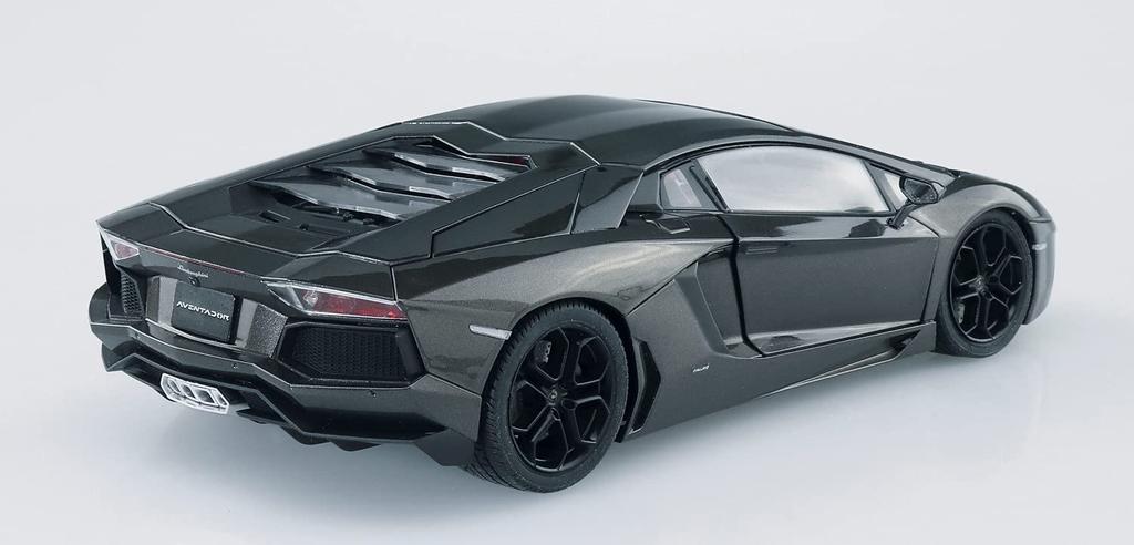 Aoshima Bunka Kyozai Model Series 2011 Lamborghini Aventador Gunmetal Painted Plastic Model Kit Co., Ltd. (AOSHIMA) 1/24 Pre-painted 01-B