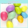 Färgglatt påskäggsskal för heminredning och gör-det-själv-målarleksak 6 cm Plastmaterial