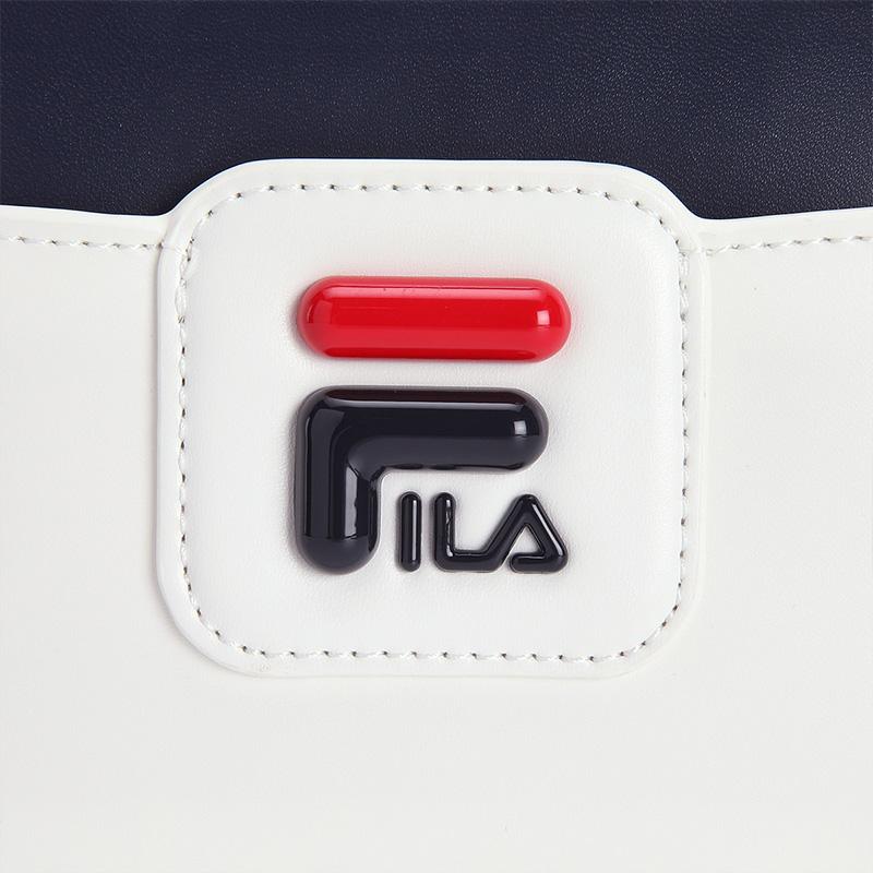 New FILA ORIGINALE PU Crossbody Bags Women's White F13W549167FWT