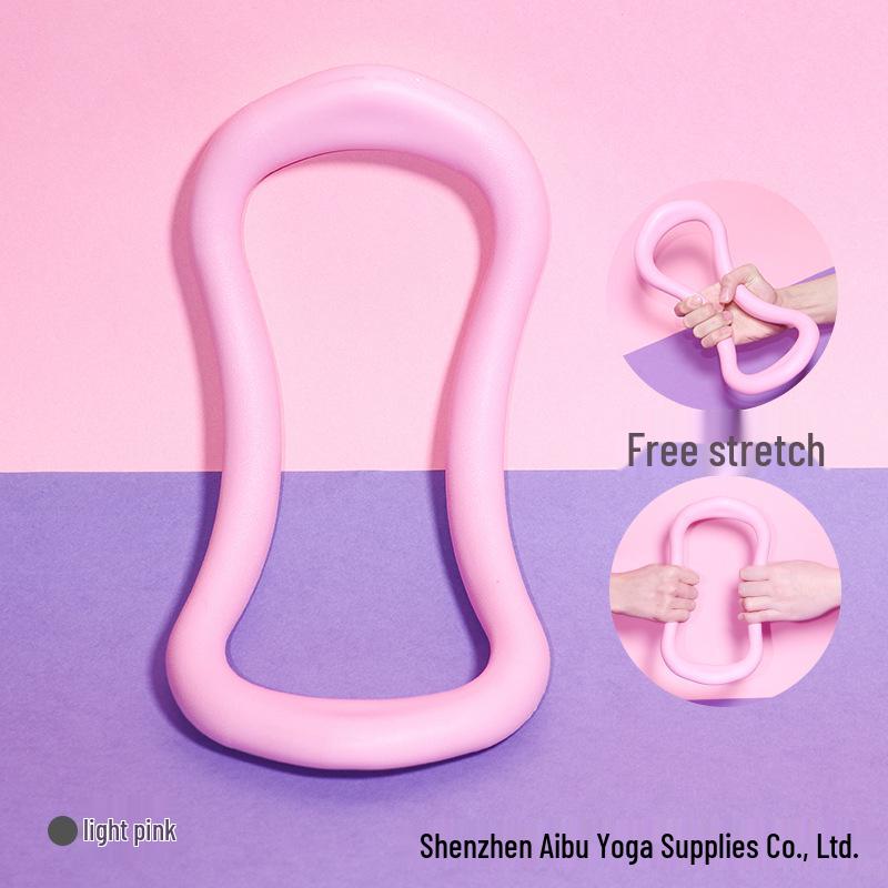 Yoga Back Trainer: Beautiful Stretching Ring for Slim Back & Shoulders, Pilates Magic Opener Equipment.