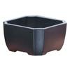 Durable Thick Flower Pot Imitation Purple Clay Bonsai Succulent Basin Simple Plant Bowl  Home