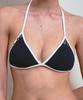 VINAJ Buttonline Mix Triangle Bikini Bra (Black)