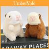 Cartoon Domesticated Guinea Pig Plush Doll Keyring Soft Pp Cotton Toy For Backpacks And Bags
