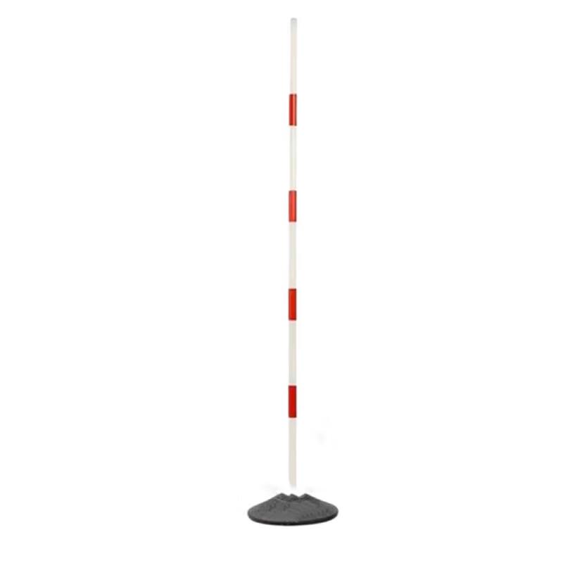 Jinnong 1.8m Soccer Agility Training Pole with 2kg Base