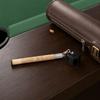 2 in 1 Pool Cue Chalk Holder Compact Cue Tip Pricker Tip Pricker Wooden Cue  Billiard Accessory