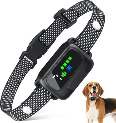 Anti-Bell-Halsband - MASBRILL - Wiederaufladbar - 3 Modi - 7 Empfindlichkeitsstufen - HD-Display
