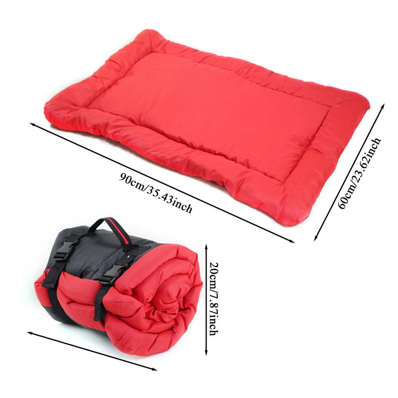 Dog Bed Portable Camping Travel Dogs Beds Mat With Waterproof Washable Portable Design For Travel Camping Indoor Outdoor