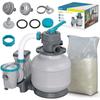 Bomba de Areia 6056 L/H Bestway 58497 + Areia 25Kg