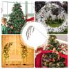 Christmas Tree Filler Stem Branches Glitter Garland Christmas Picks For Crafts For Indoor Holiday Winter Fall Mantle Outdoor