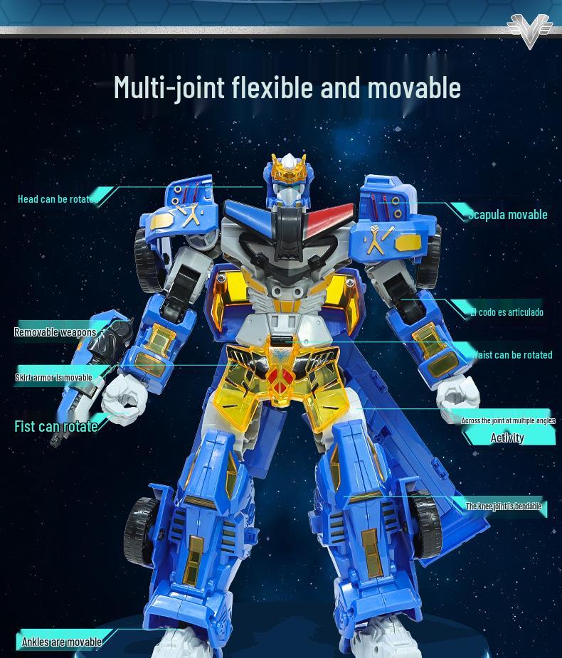 Dexinda Transforming Mecha Edition 30CM - Strike Power XL Creative Styling