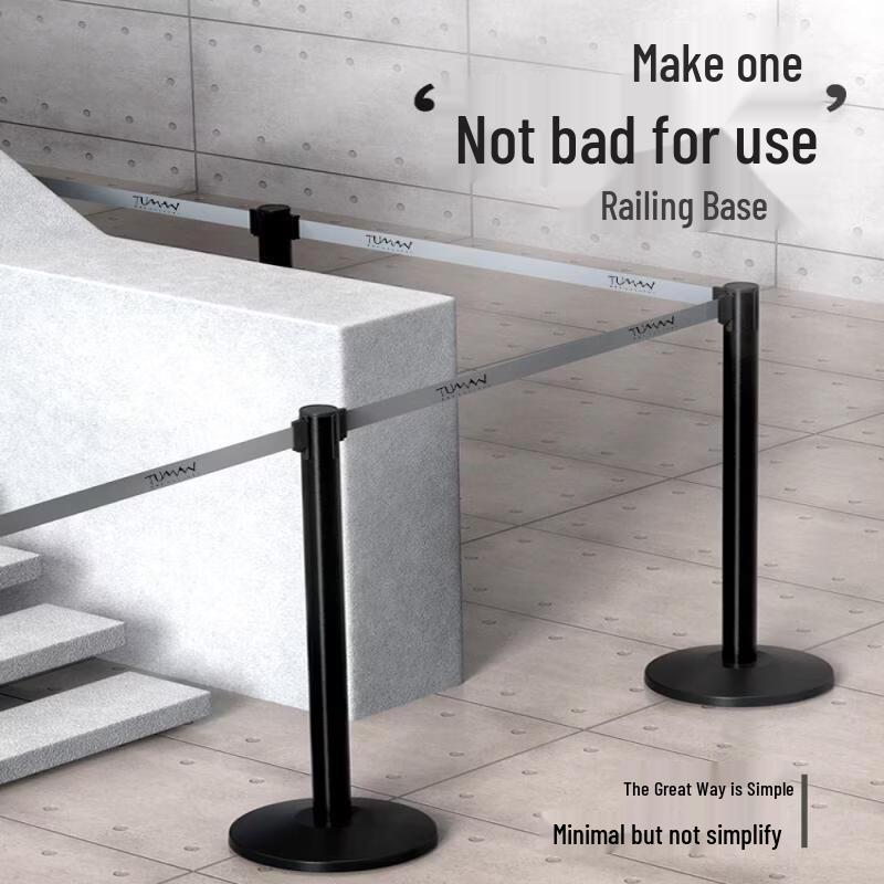 Retractable Queue Barrier