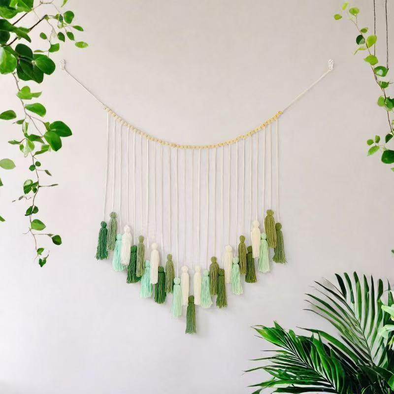 Bohemian Handwoven Tapestry Wall Hanging for Living Room/Bedroom