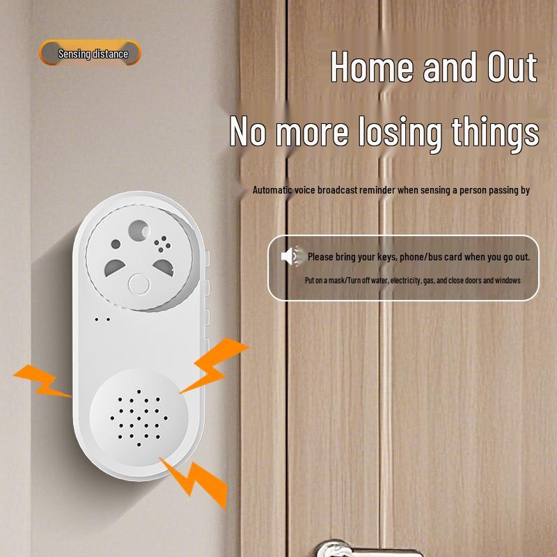 Sensor Entry Door Welcome Bell: Entrance Ding Dong Voice Reminder